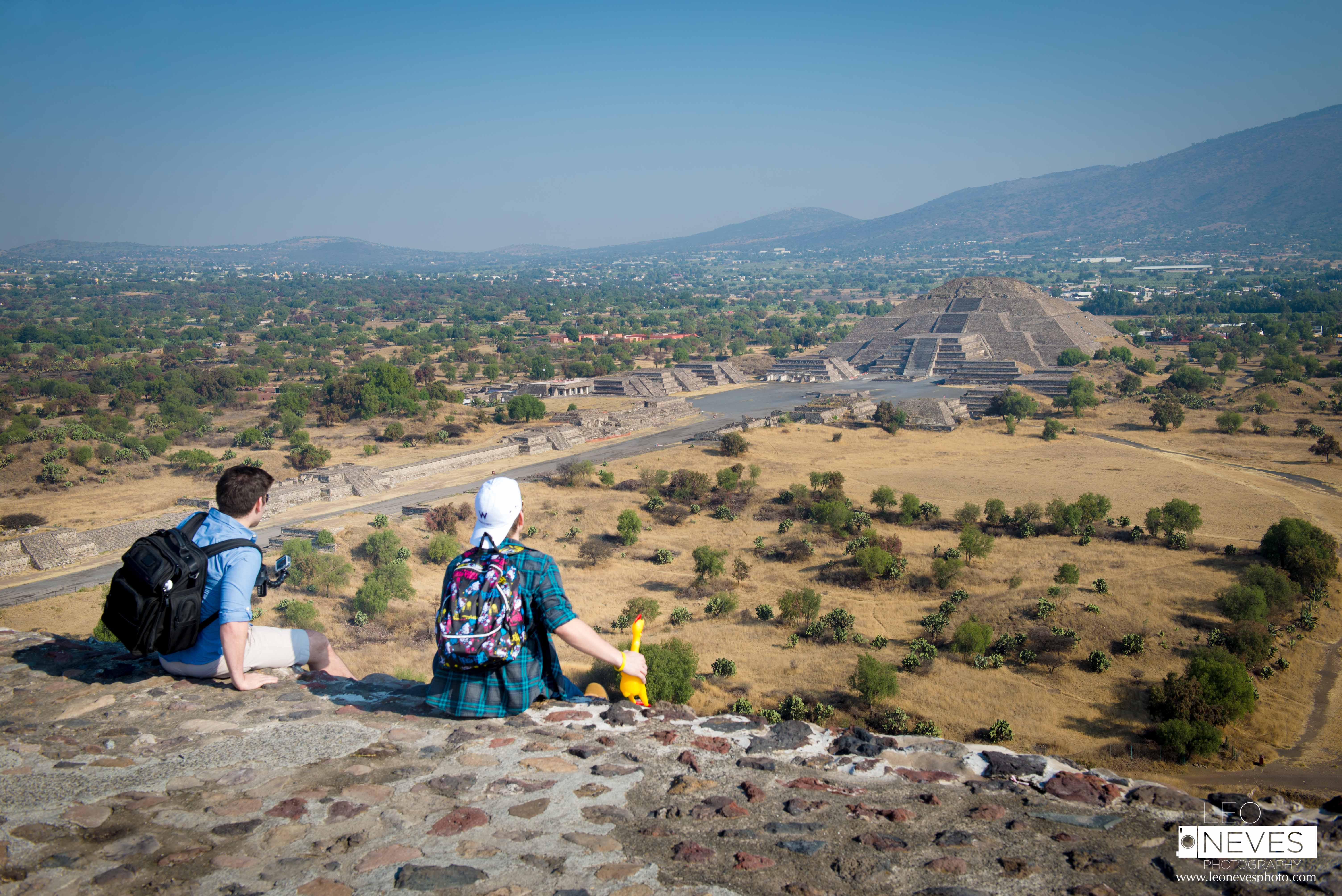 View From Atop the Sun Temple