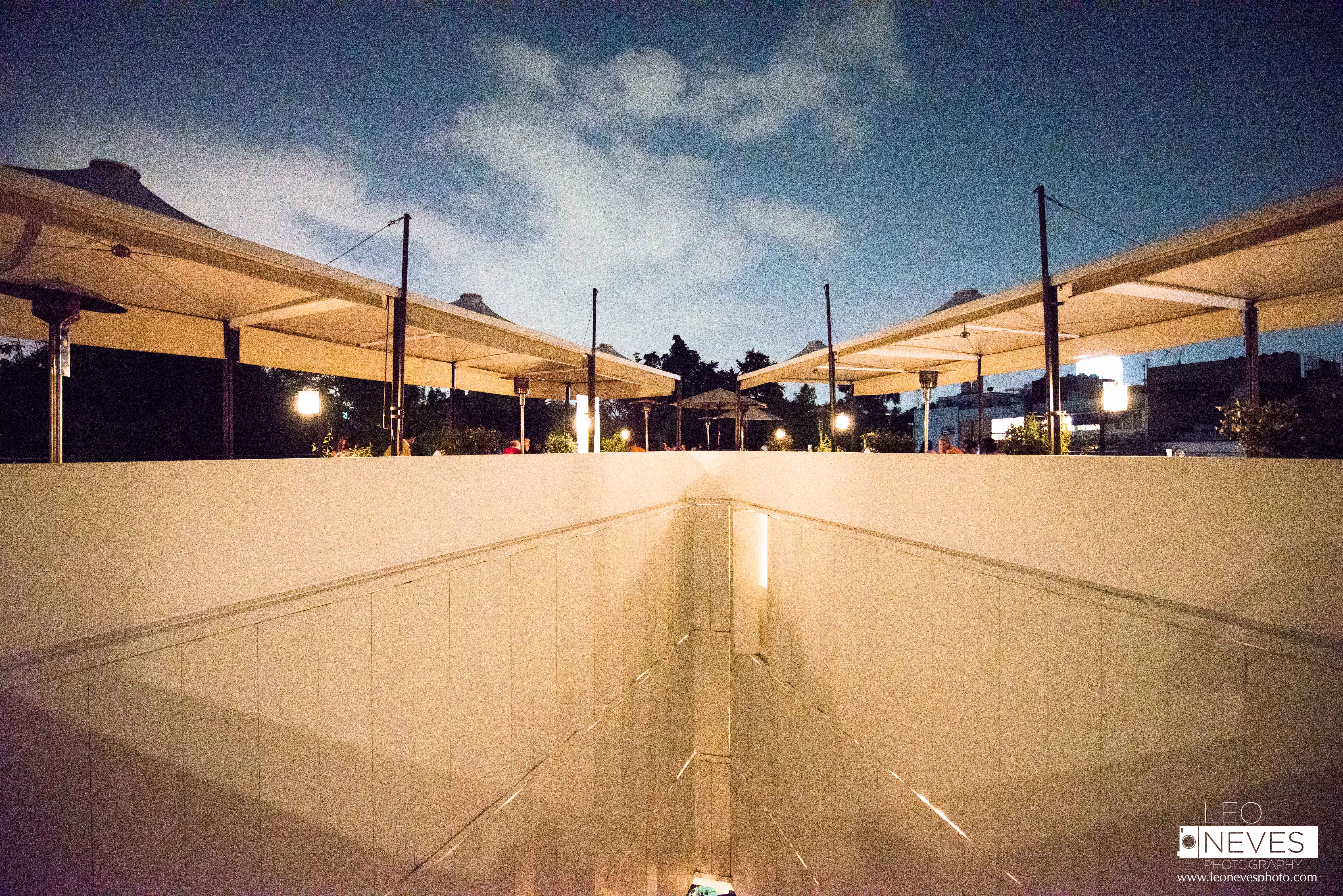 Sushi dinner atop of the Condesa DF for our 'Last Supper' in Mexico
