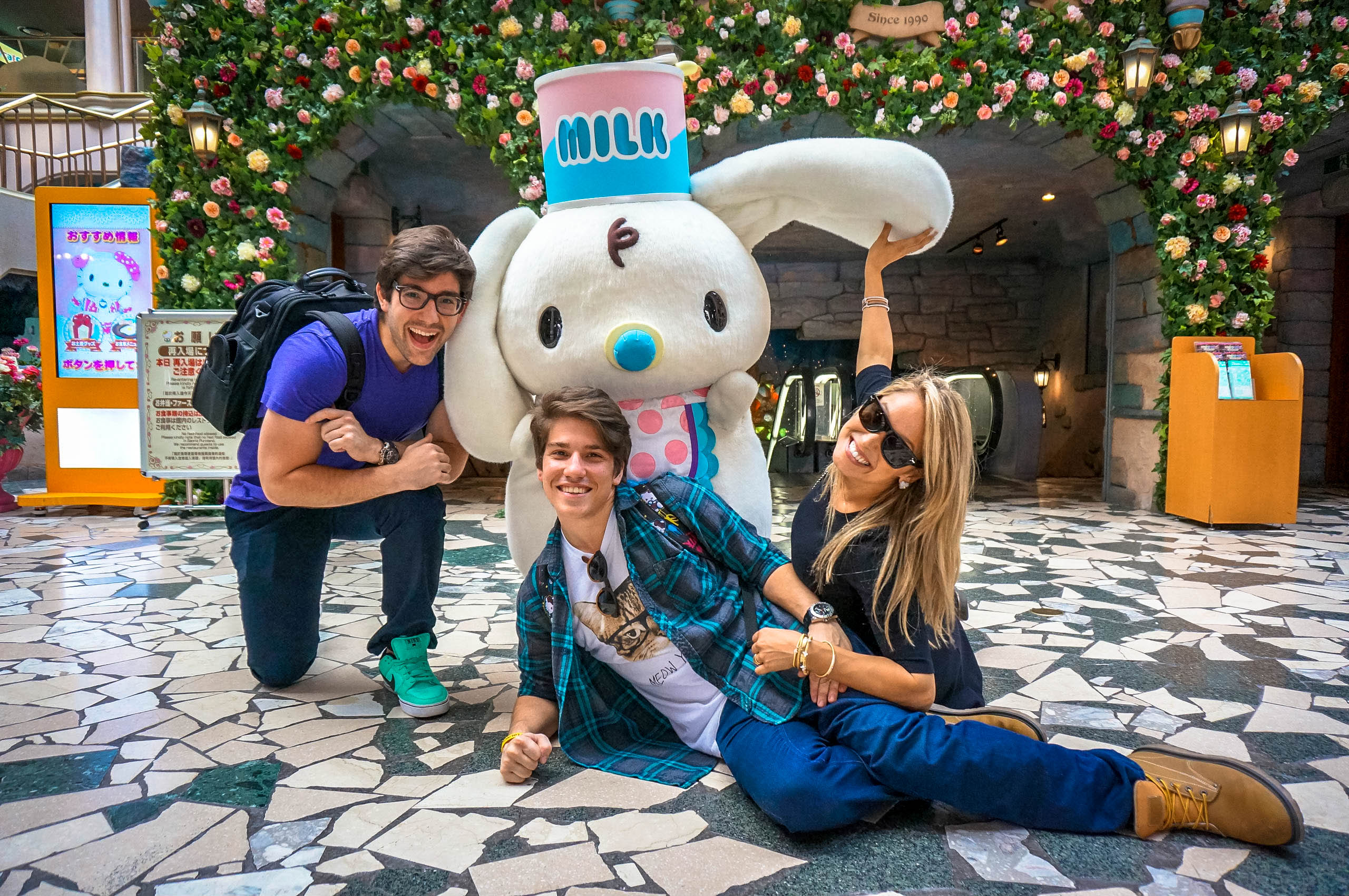 OUCrew having fun with Milky