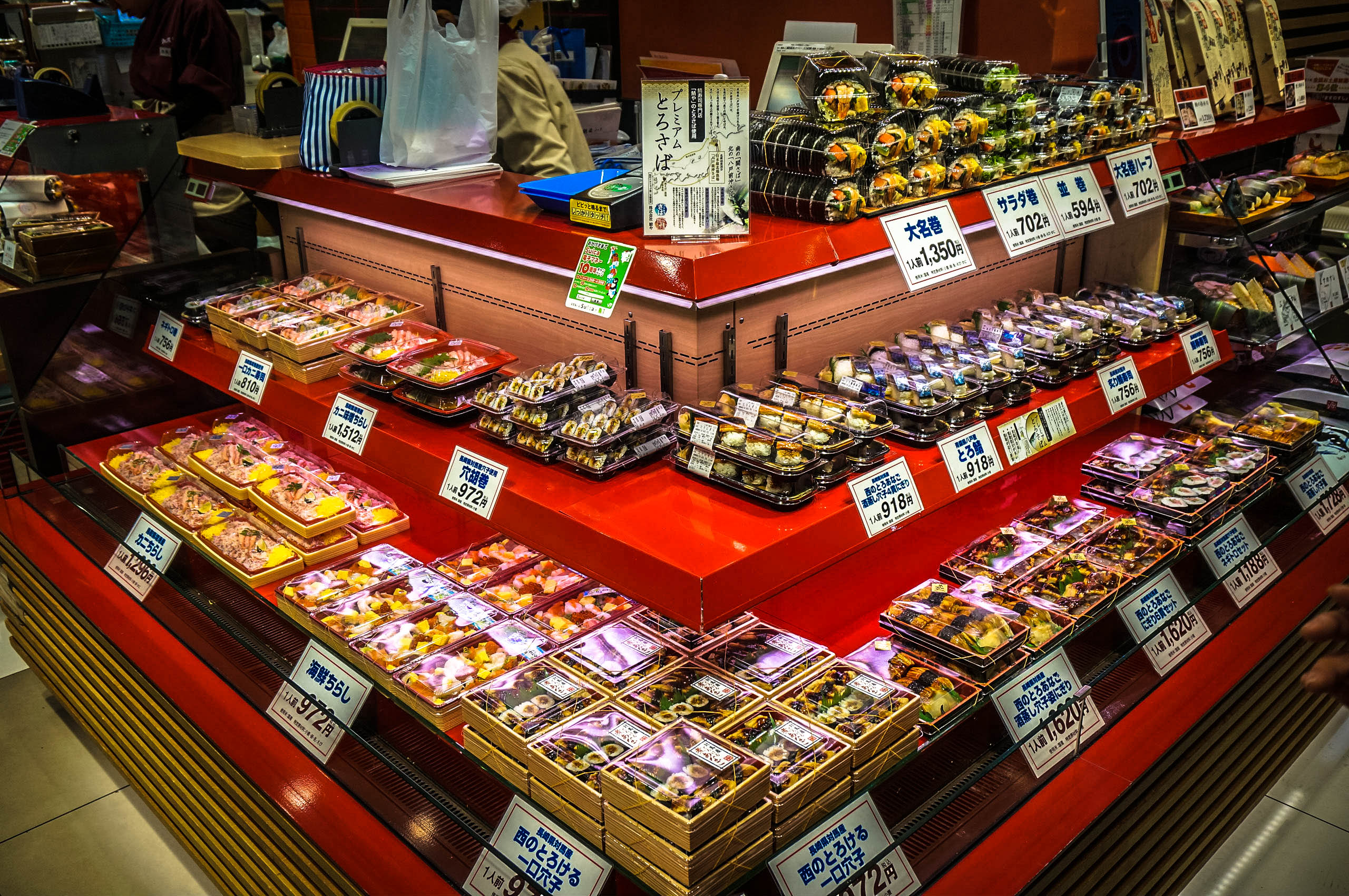 Different cuisines catering to a global audience