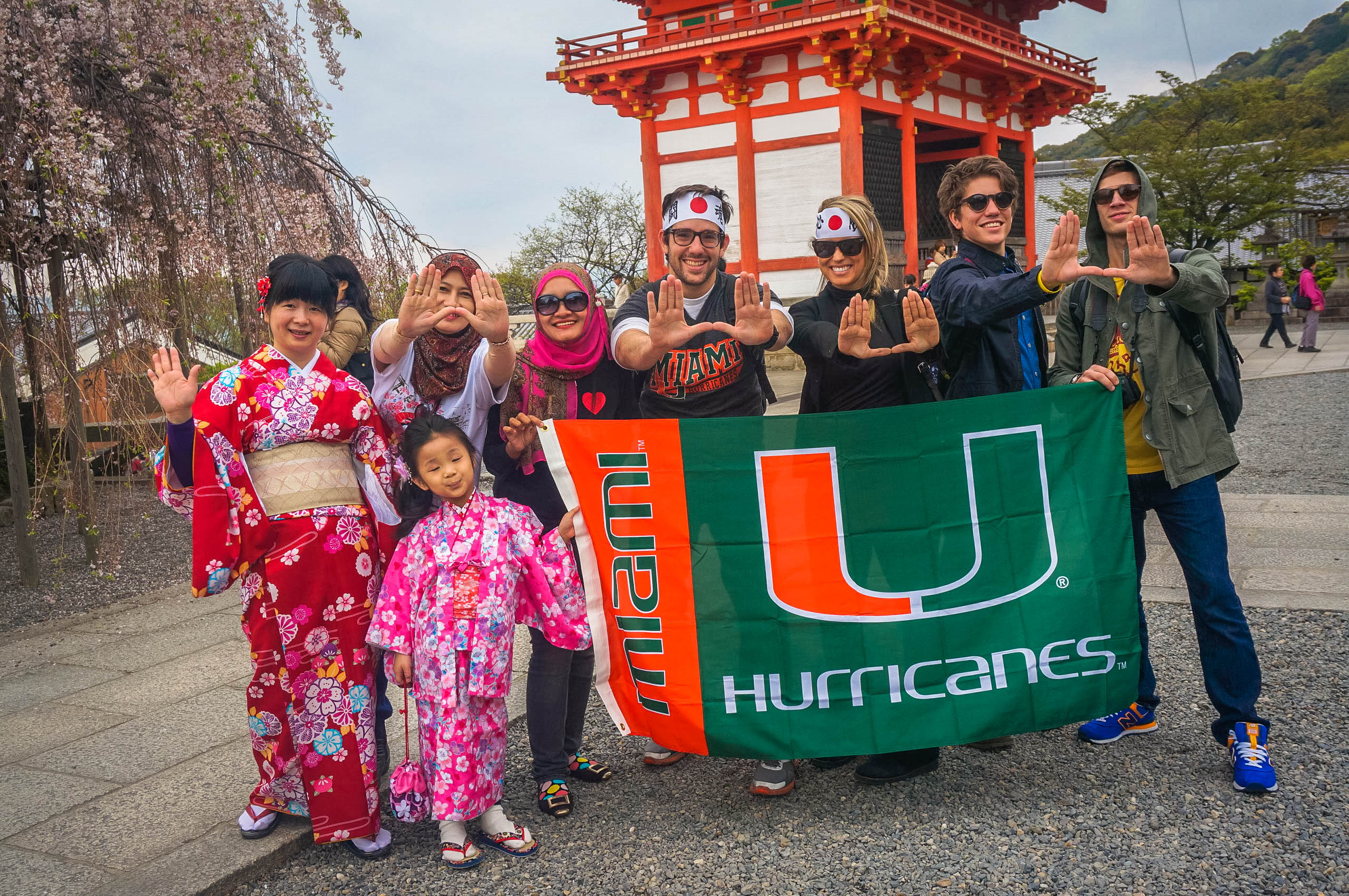 Representing the University of Miami
