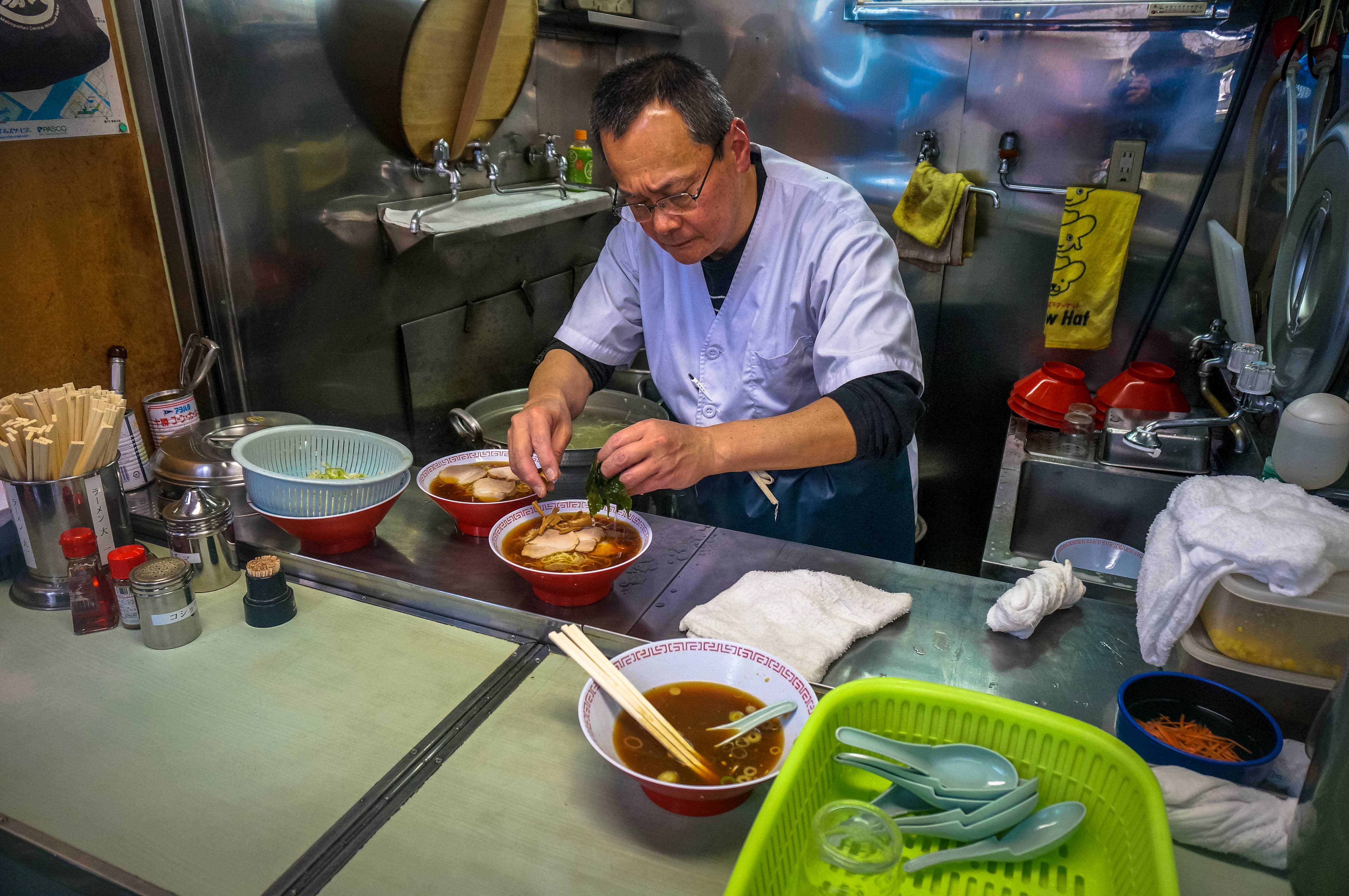 The one and only chef who had a line around the block by the Tsujiki Fish Market