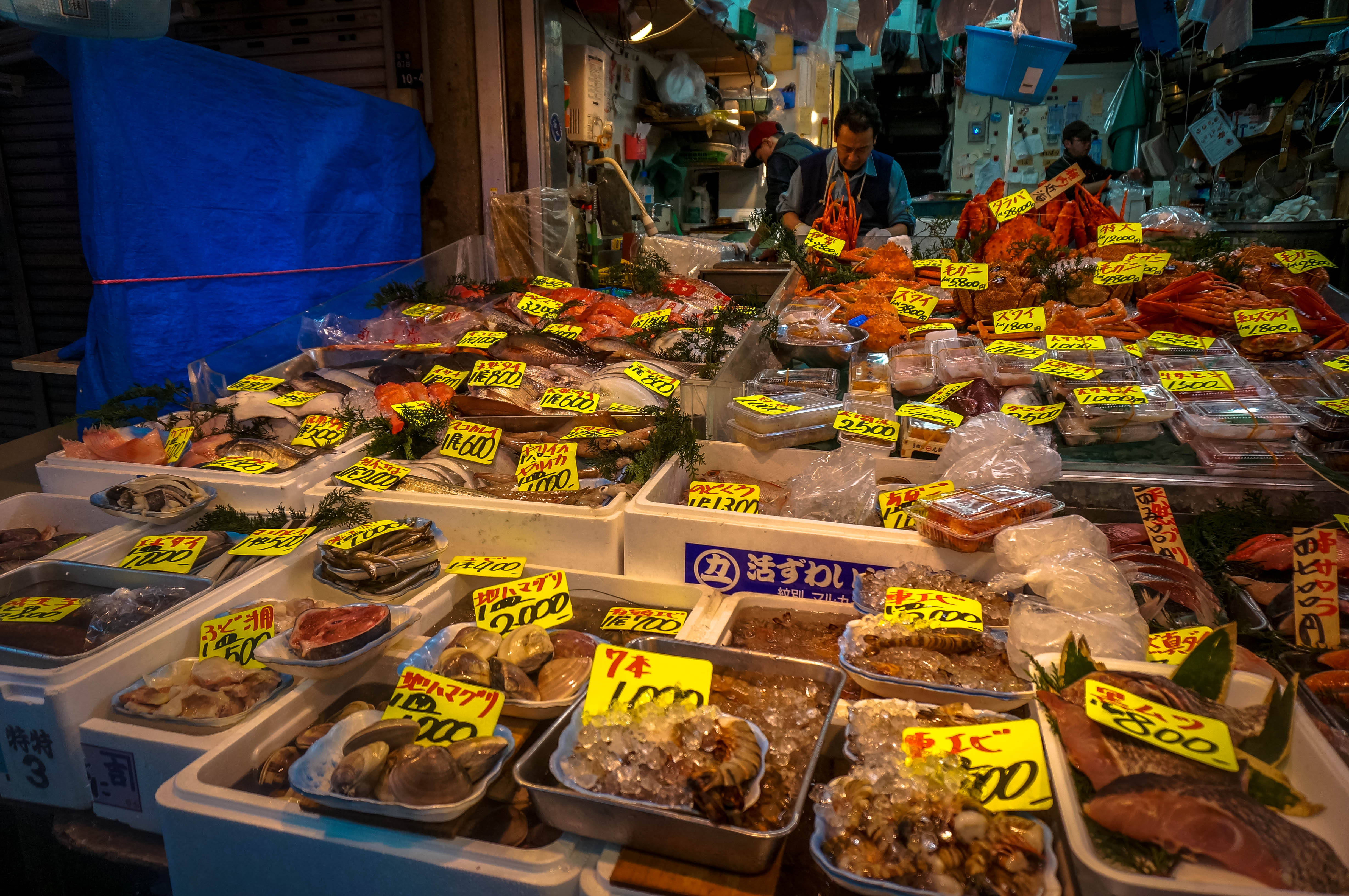 Some of the freshest fish in the world!