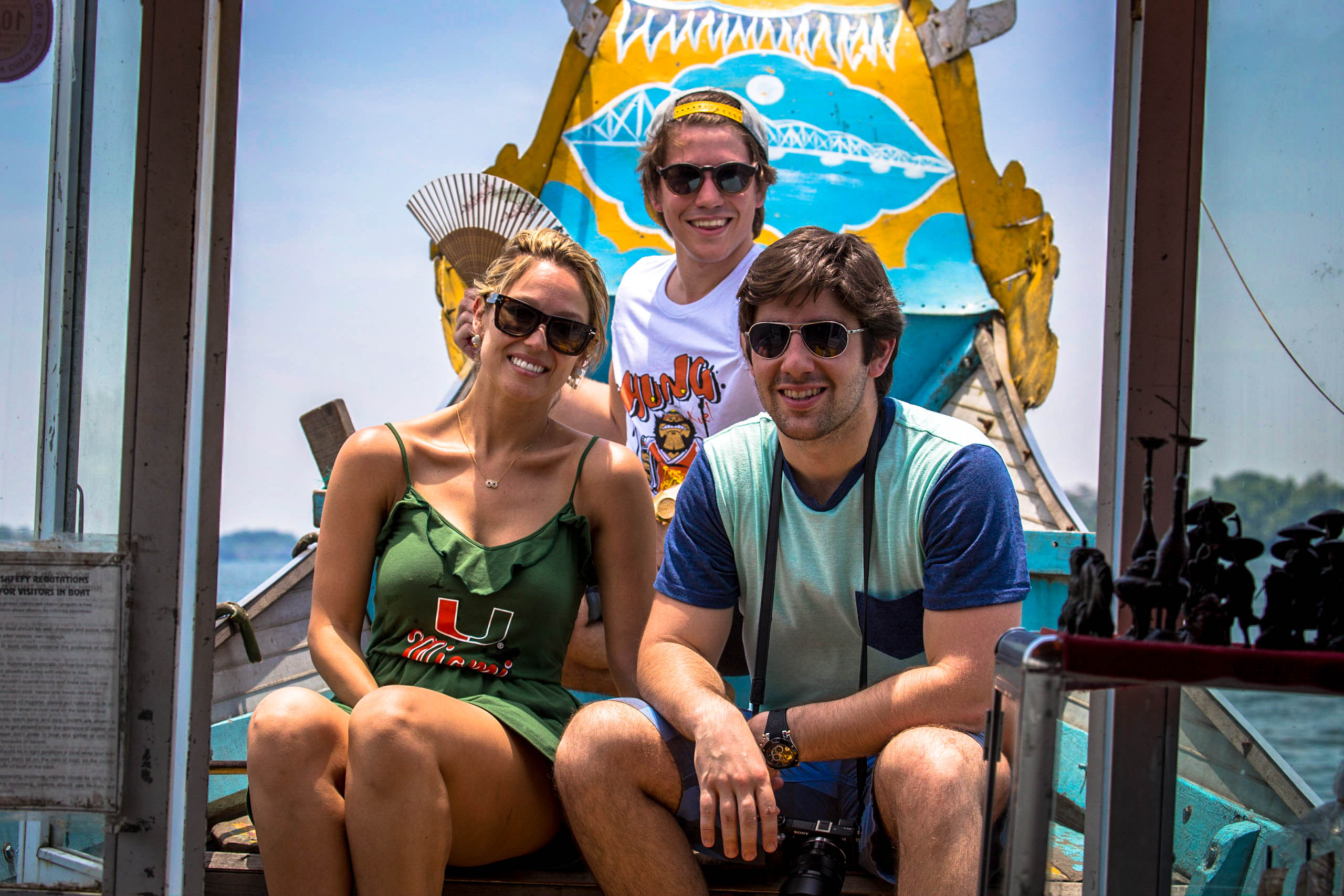 The Crew on a Dragon Boat