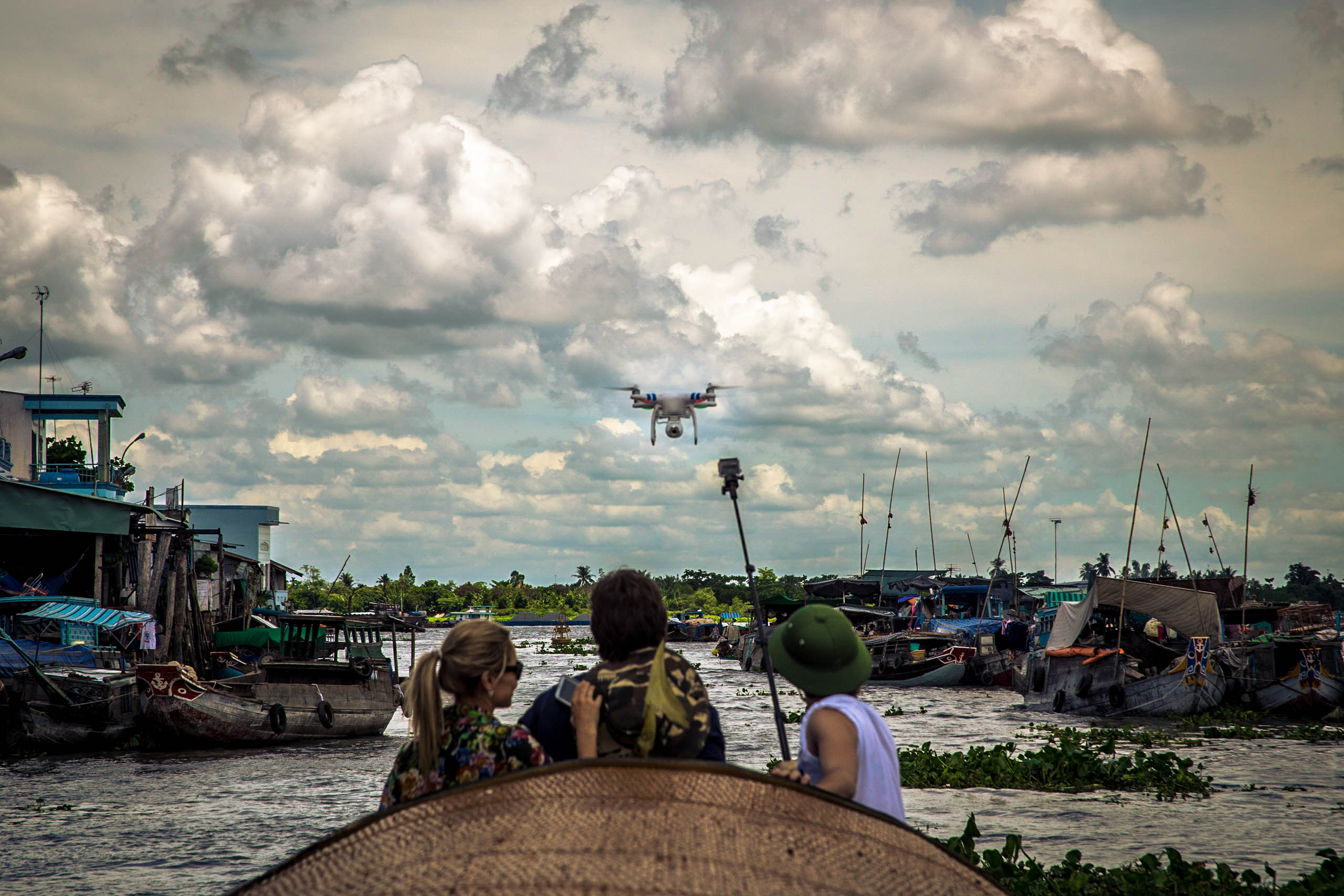 Drone Meets Mekong River Delta
