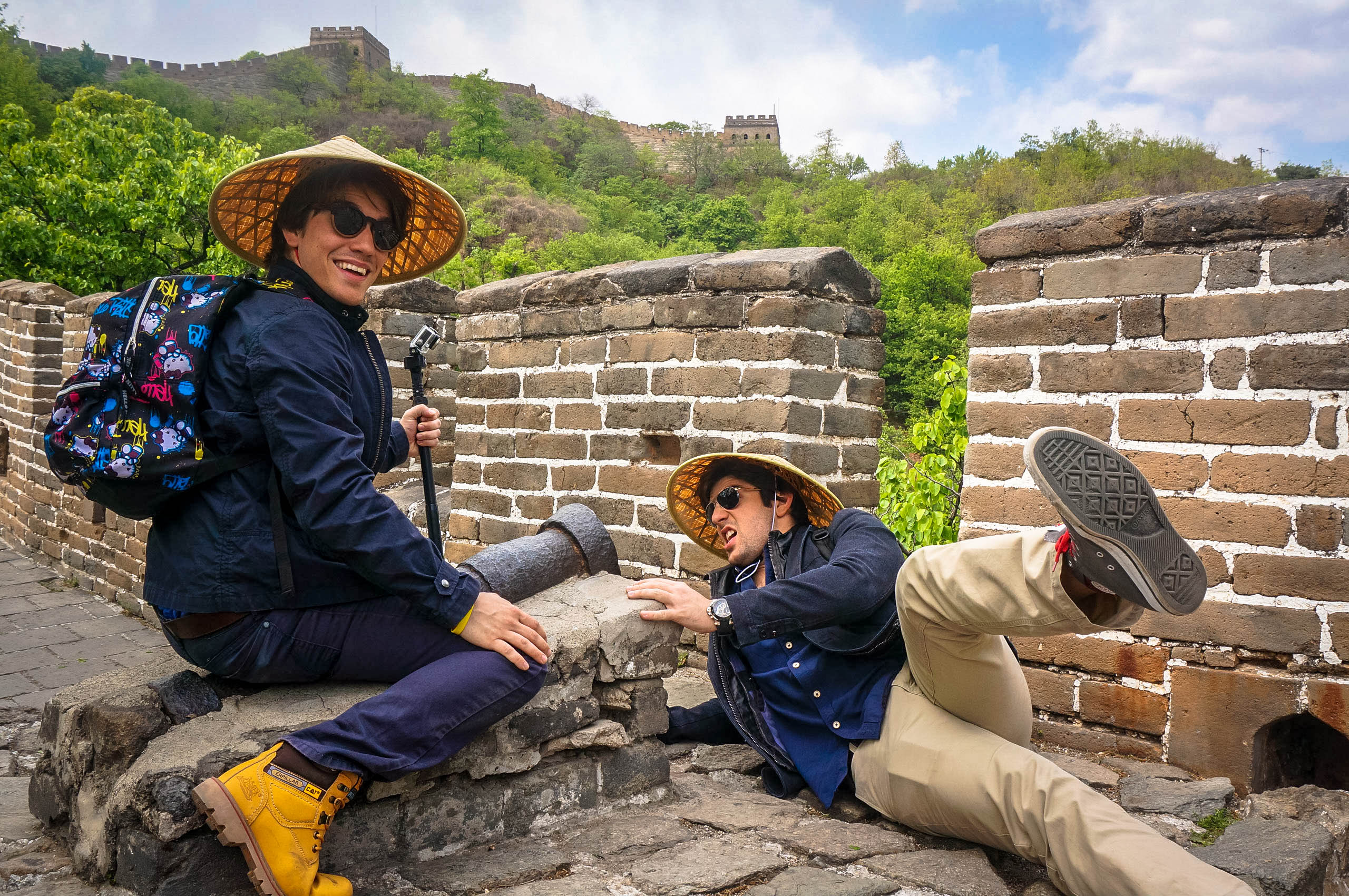 Goofing Around on the Great Wall