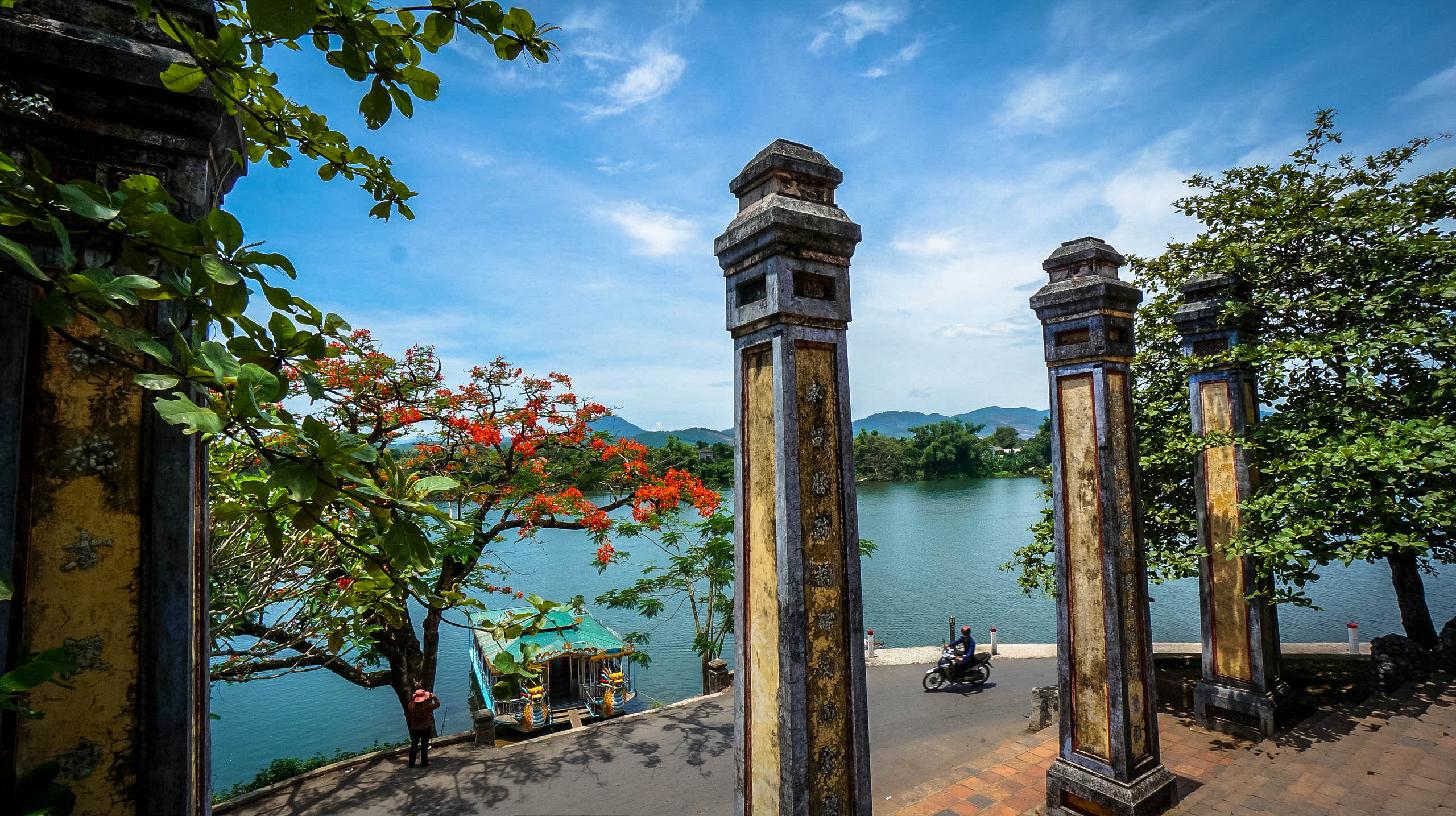 View from a Pagoda in Hue