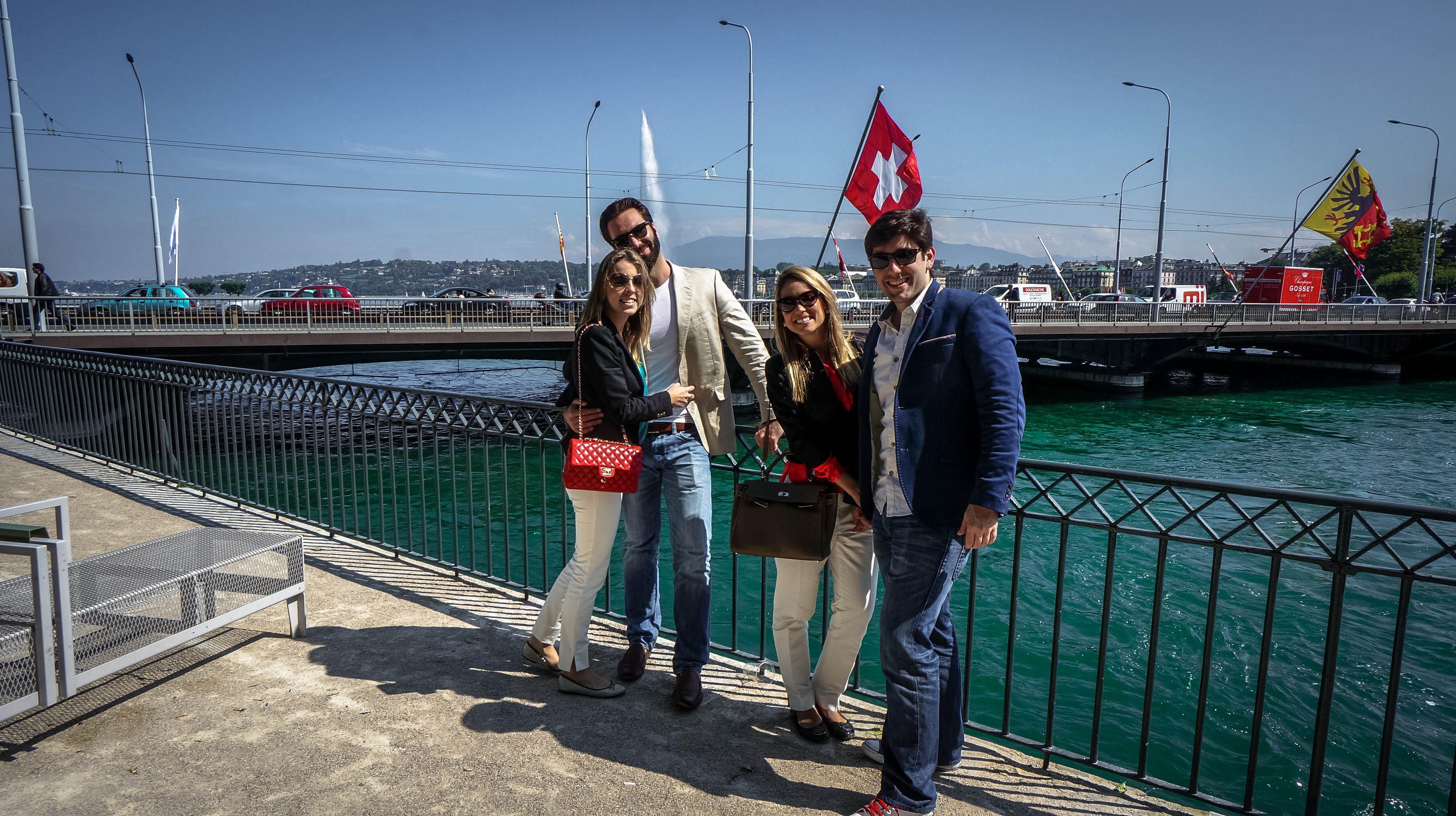 The Entourage in Switzerland