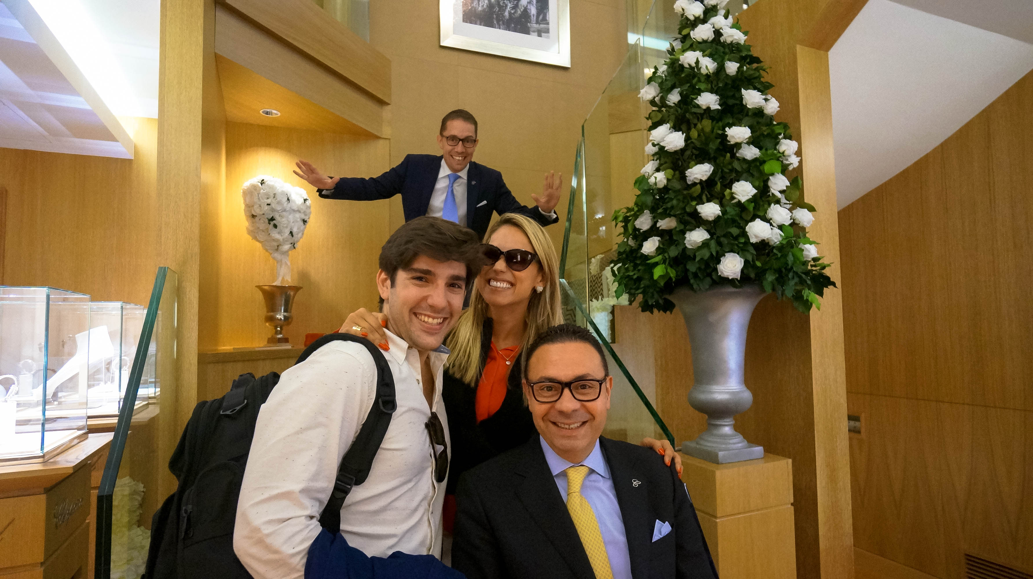 Fun in the Chopard World Headquarters