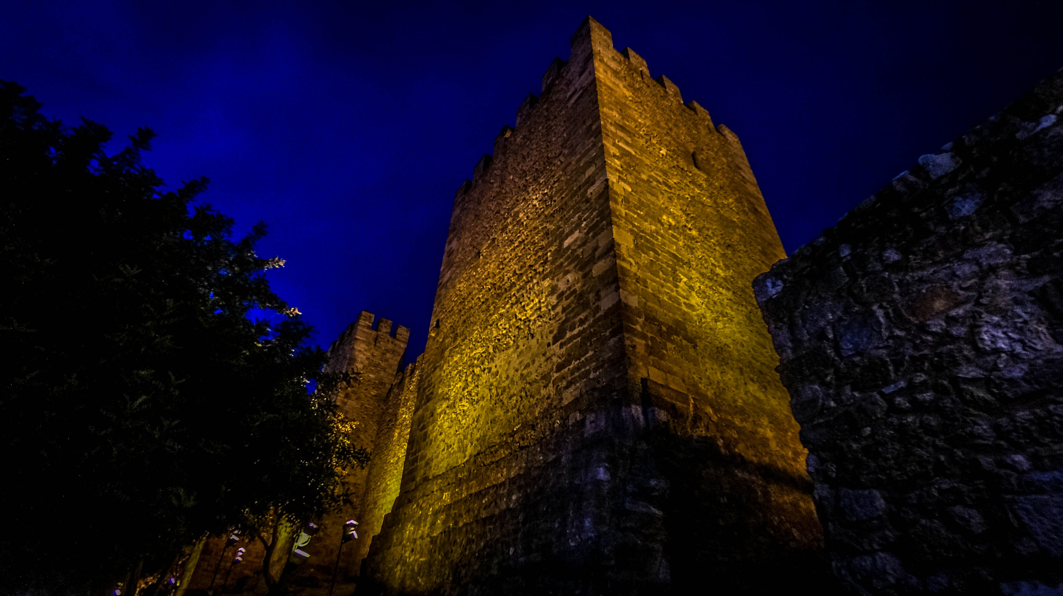 The Castle at Night